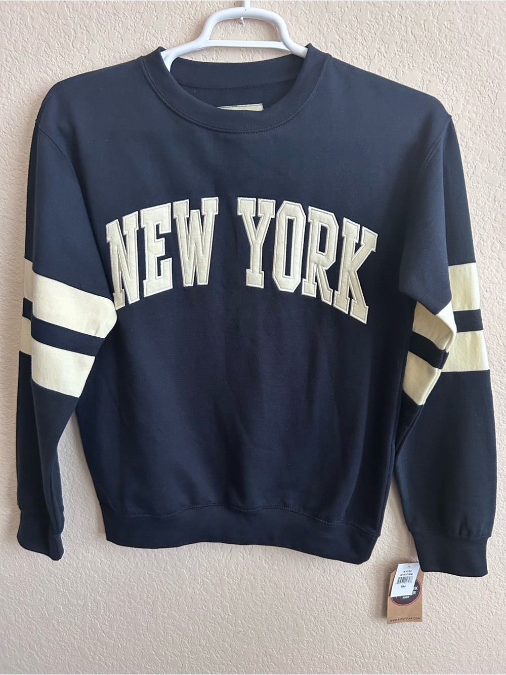 New York Popular “New York” Crewneck Sweatshirt